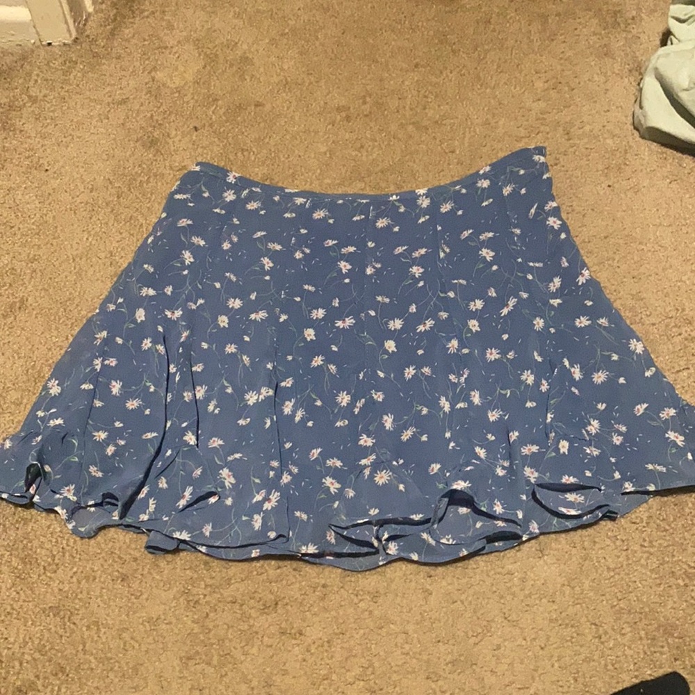 Mini skirt side zipper with built in skirts
